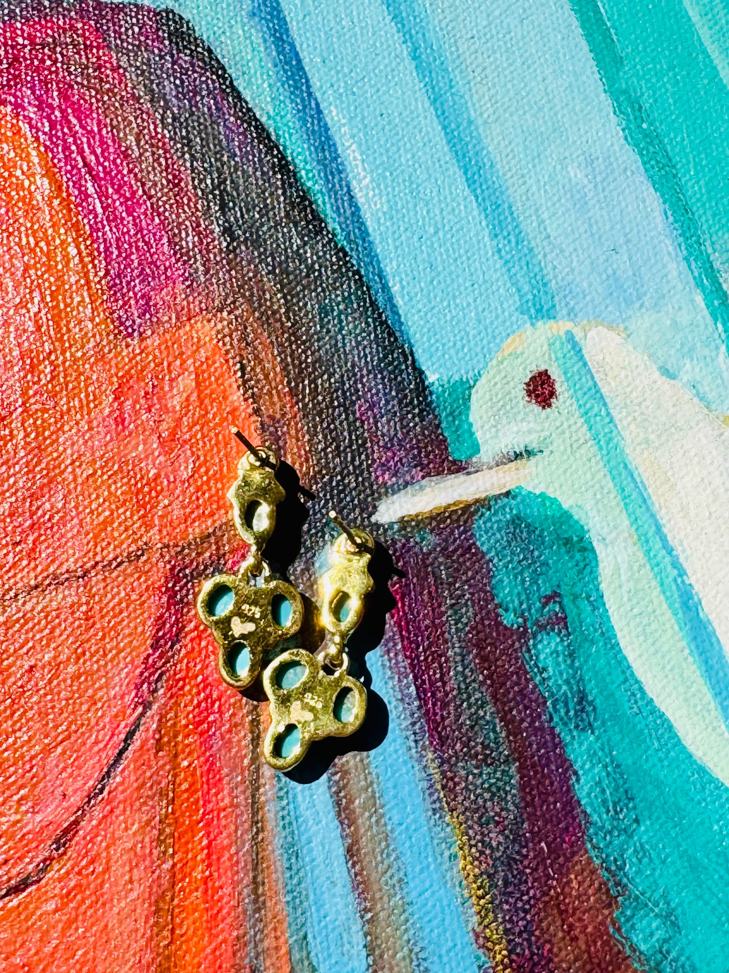 TULUM DANGLE EARRINGS-SMALL
