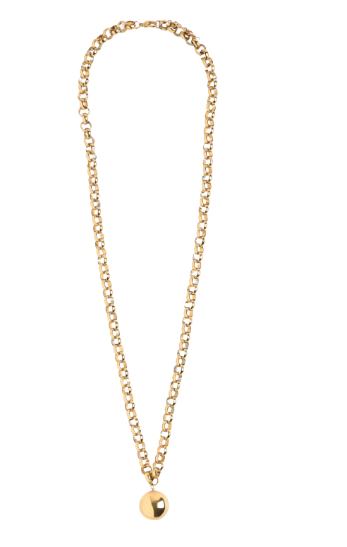 THE GOLD SPHERE NECKLACE