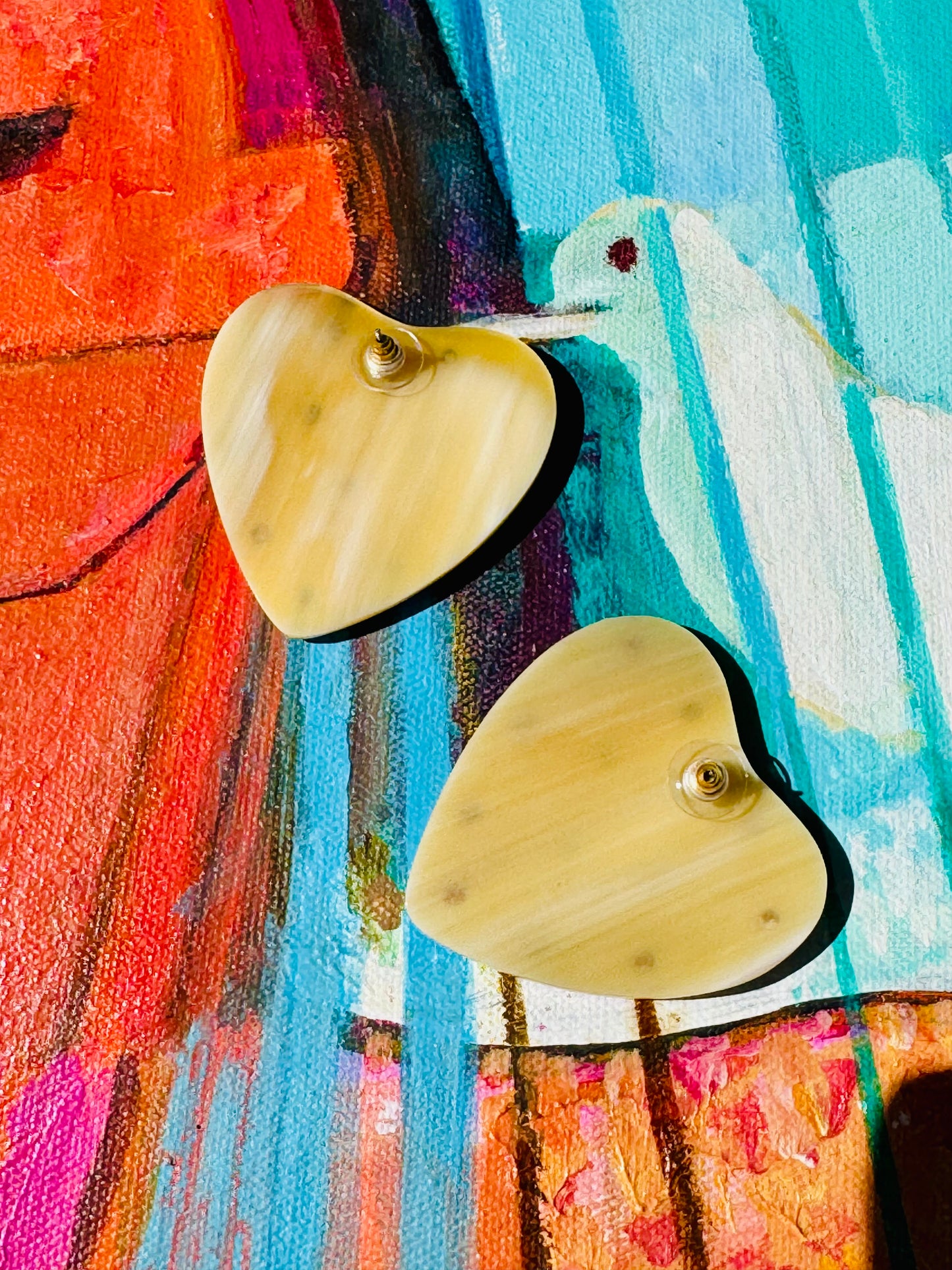Mod Safari Heart-Single-Brass