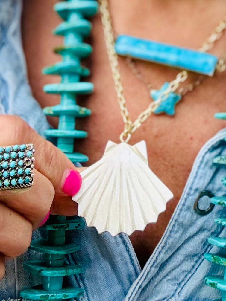 KSDxAKOLA Seashell Necklace