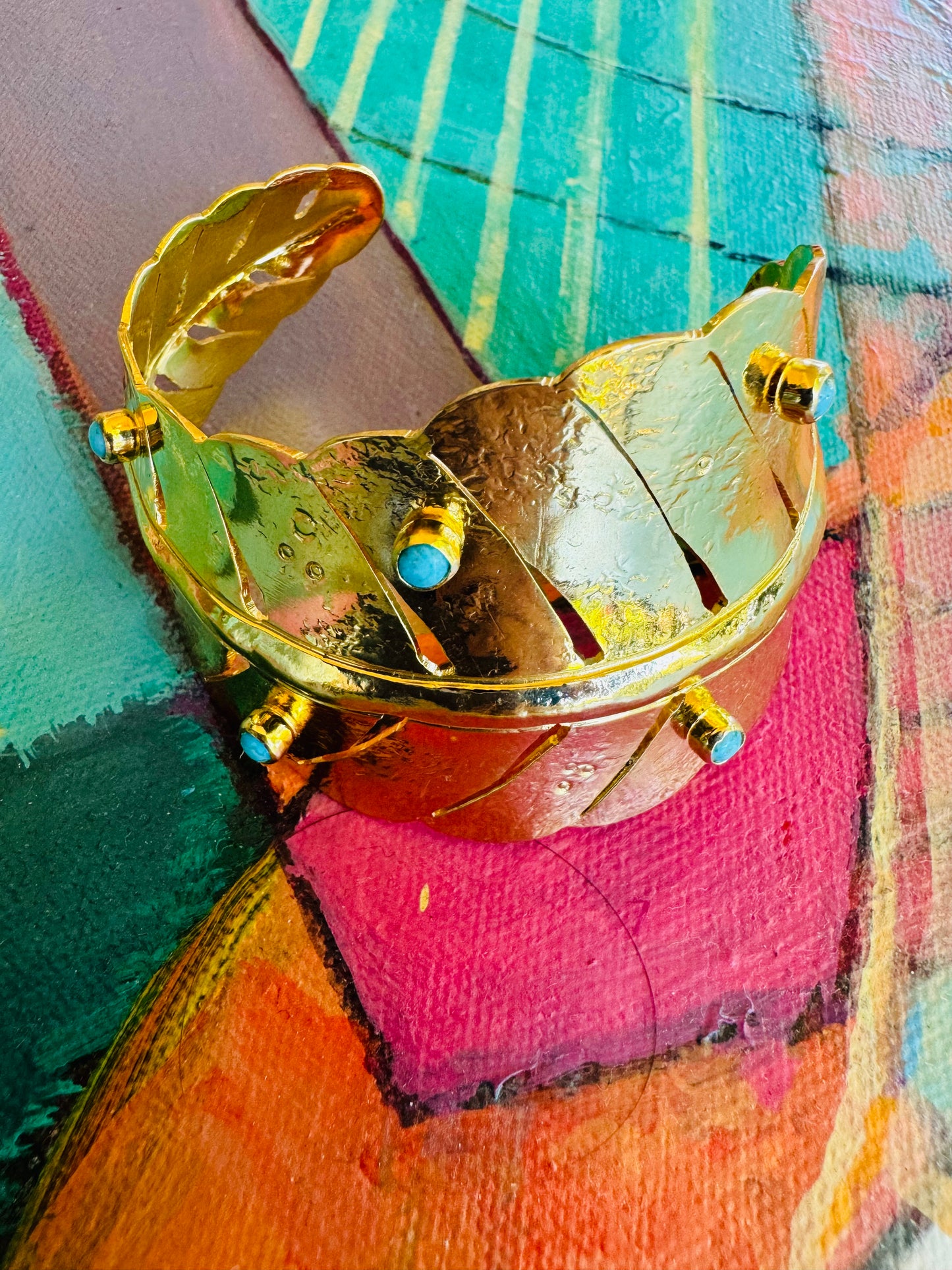 ERICA FEATHER CUFF