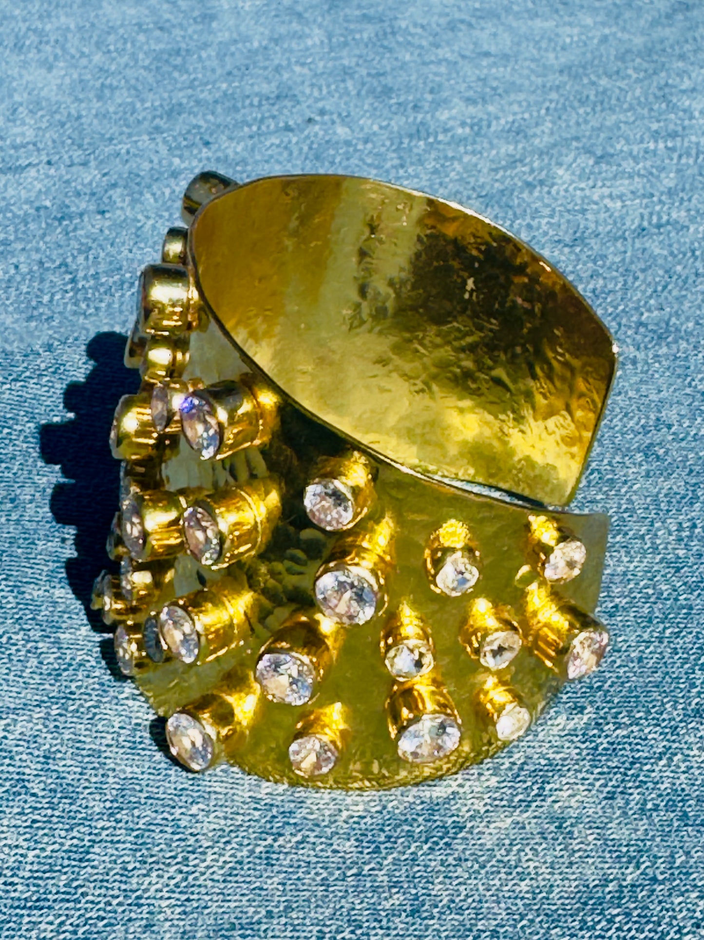 CONFETTI CRYSTAL CUFF-SPECIAL ORDER