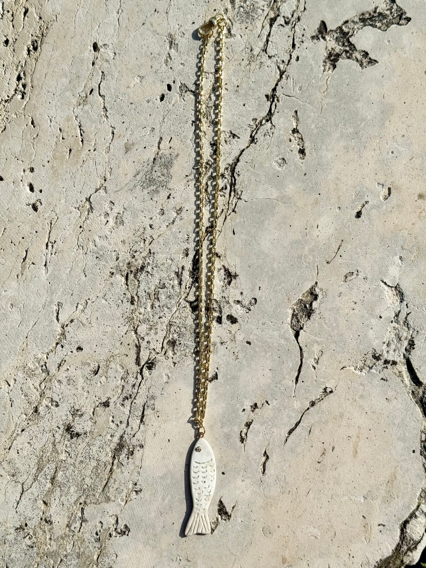 KSDxAKOLA Fish Necklace