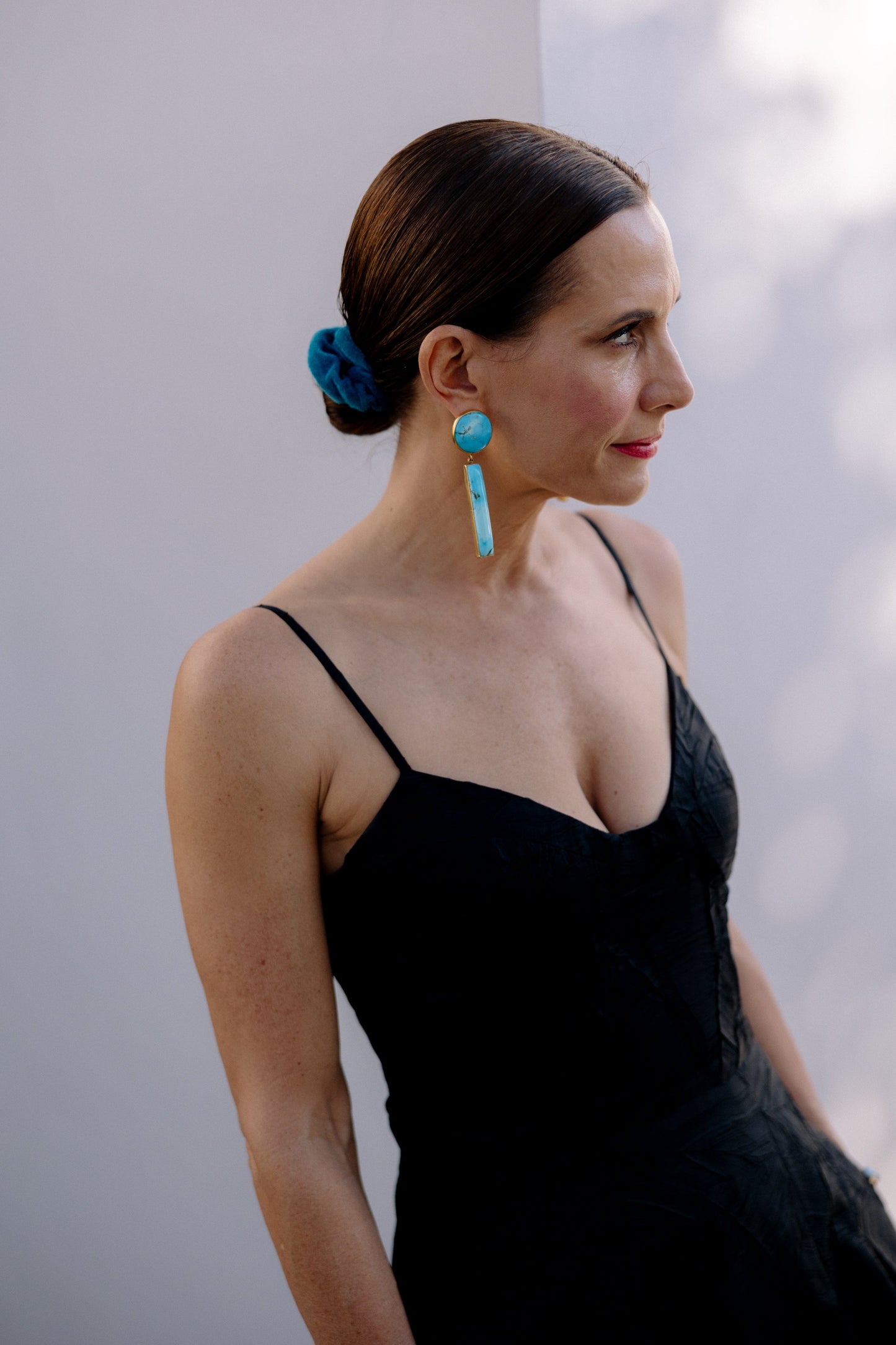 THE CIRCLE+RECTANGLE EARRING-SPECIAL ORDER