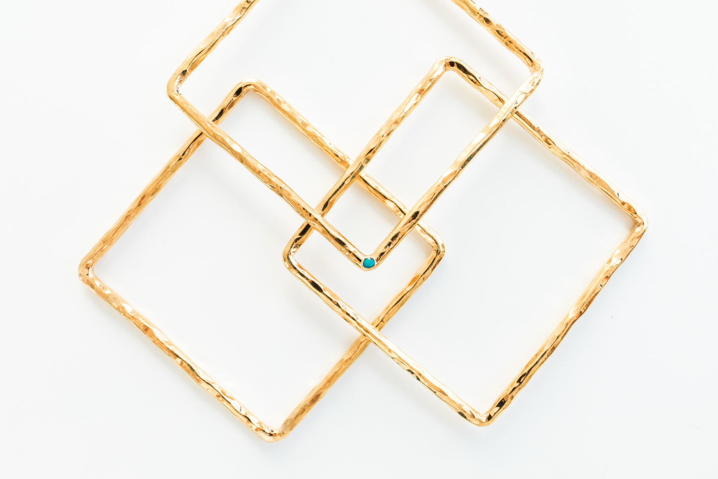 MARIA BANGLE SET OF 3-SQUARE-MADE TO ORDER
