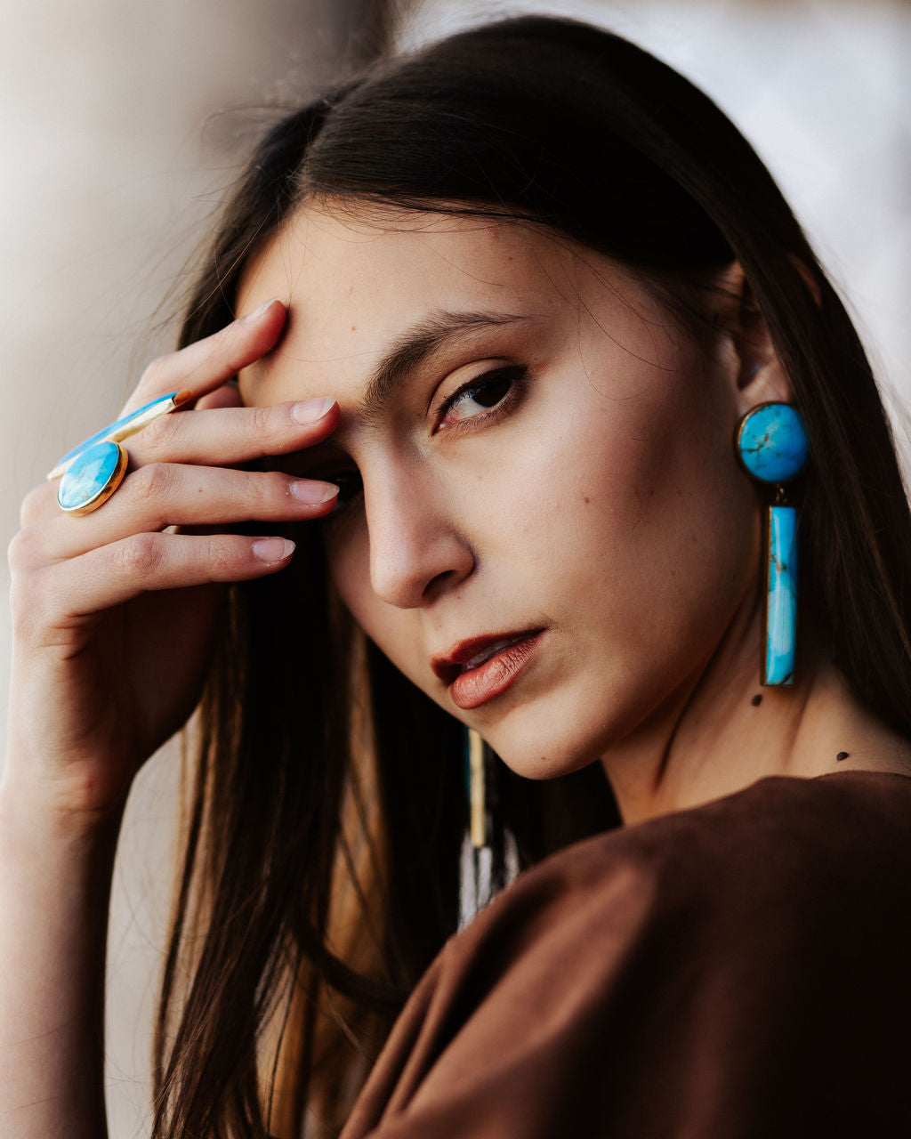 CIRCLE+BAR EARRING-PRE-ORDER-NOVEMBER DELIVERY