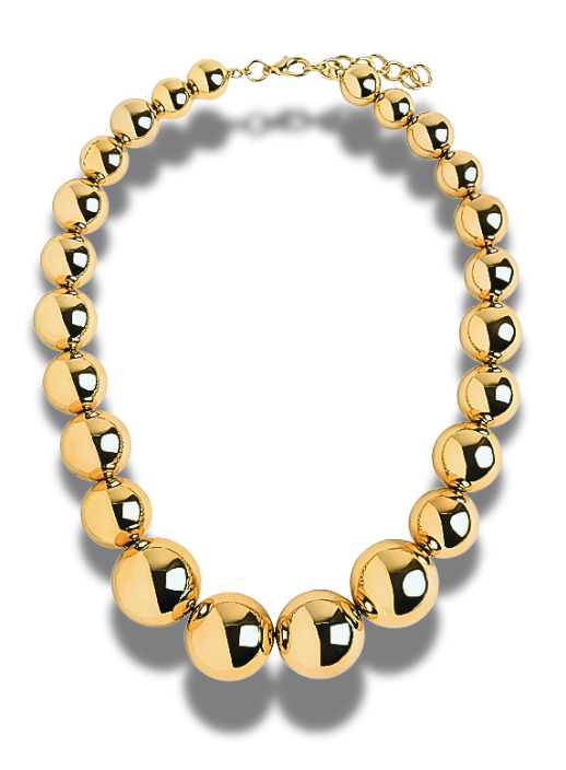 THE GOLD BALL NECKLACE