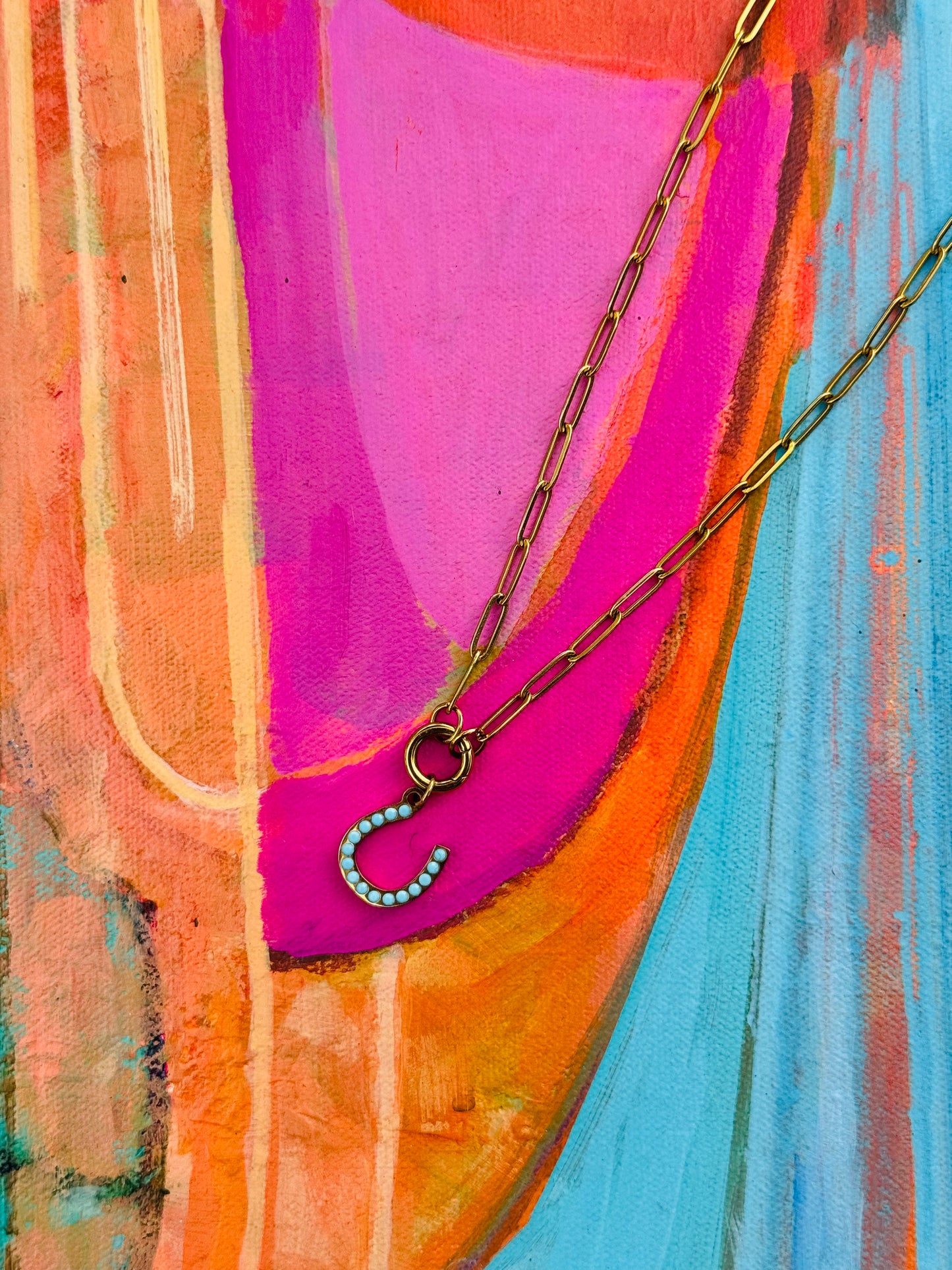 TENMAR HORSESHOE NECKLACE