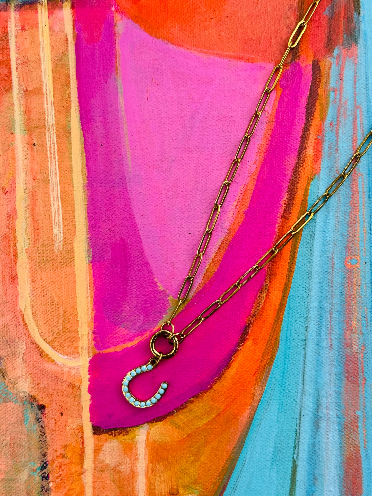TENMAR HORSESHOE NECKLACE