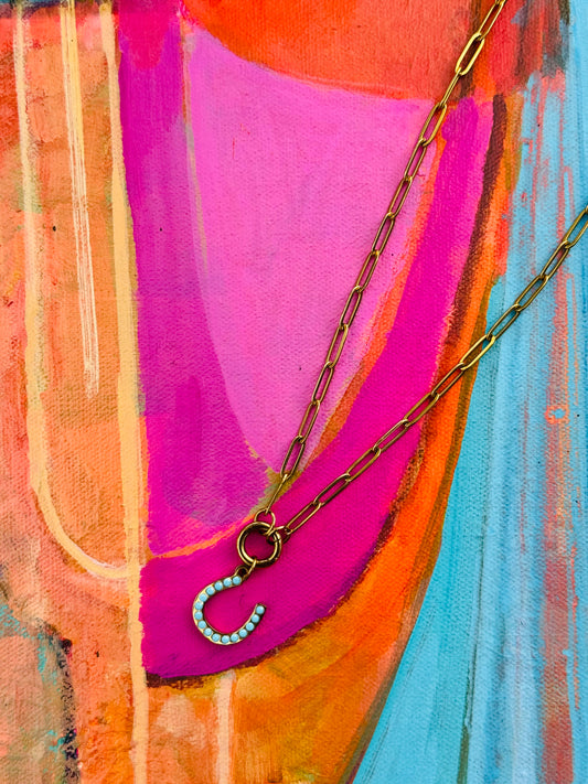 TENMAR HORSESHOE NECKLACE