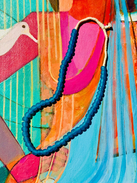 TULUM GLASS BEADS-TURQUOISE