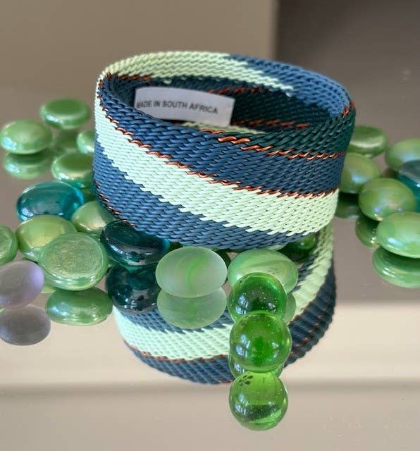 Telephone Wire Bangle: African Spirit