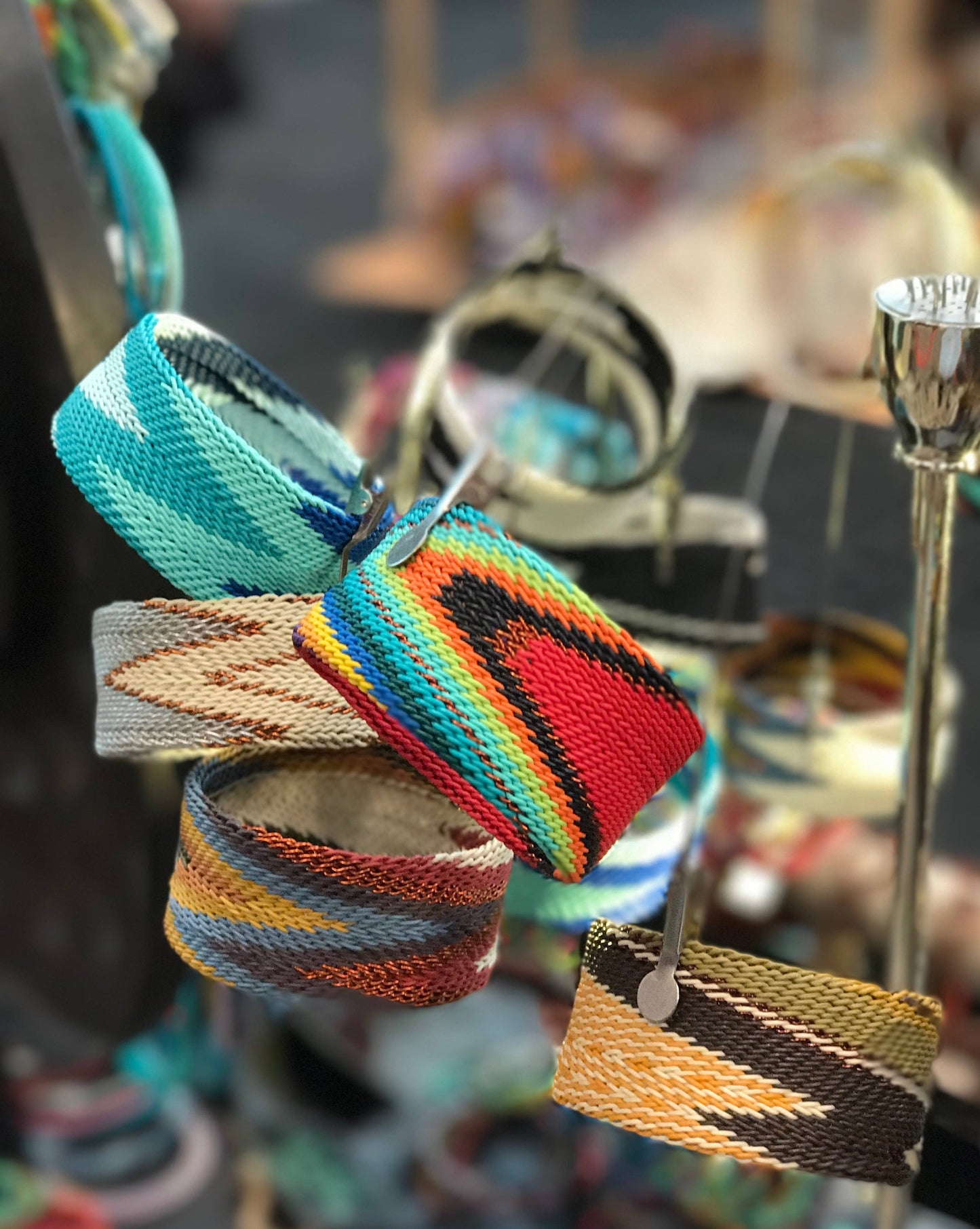 Telephone Wire Bangle: African Spirit