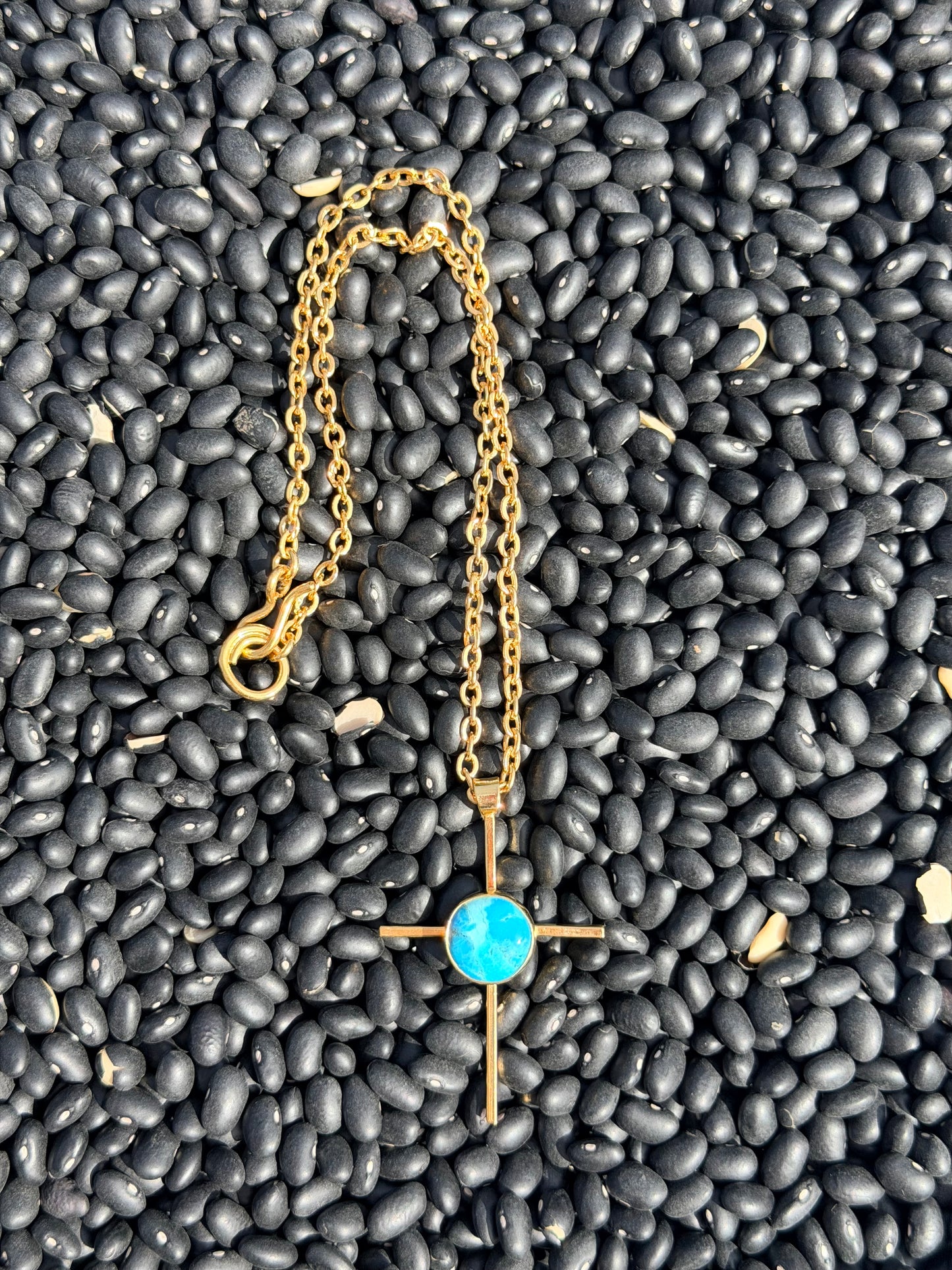 CORE CROSS NECKLACE-ROMANS 8:28