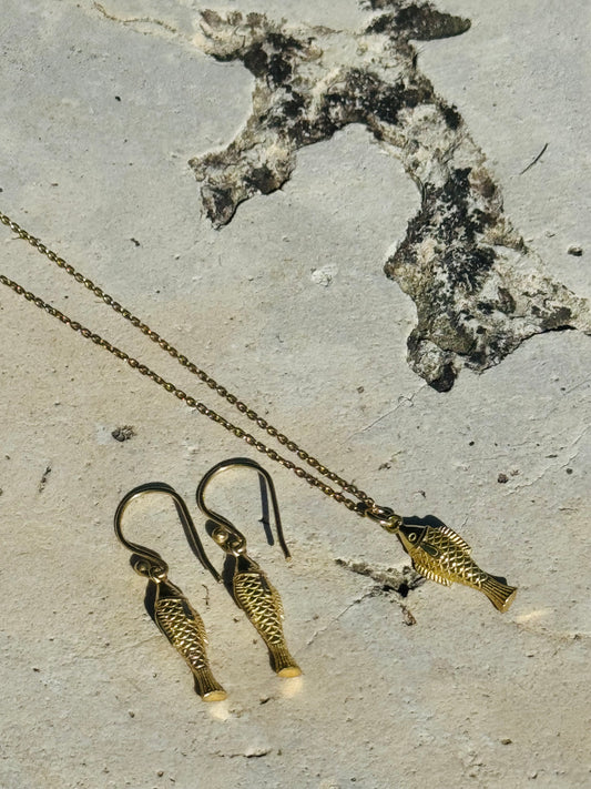 FISH+EARRINGS COASTAL SET