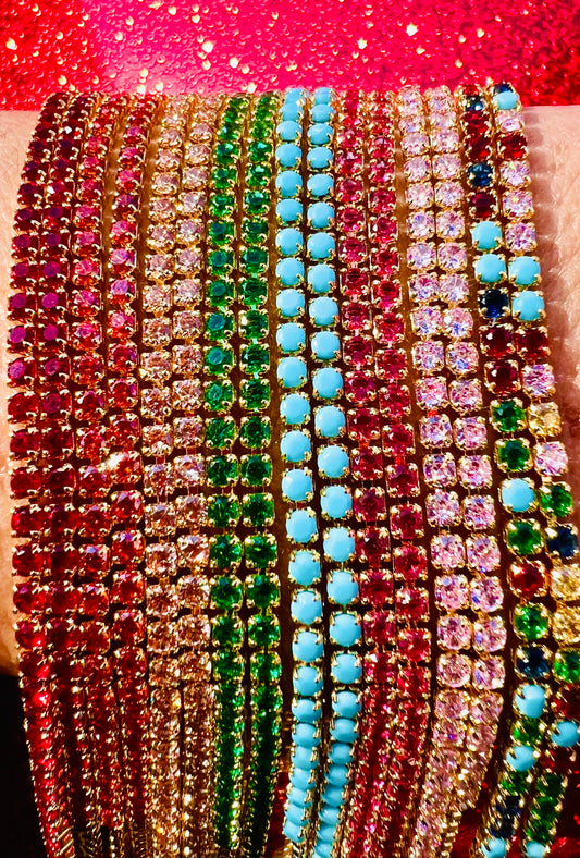 Rhinestone Friendship Bracelet