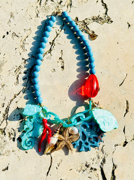 ARIEL NECKLACE-TURCHESE