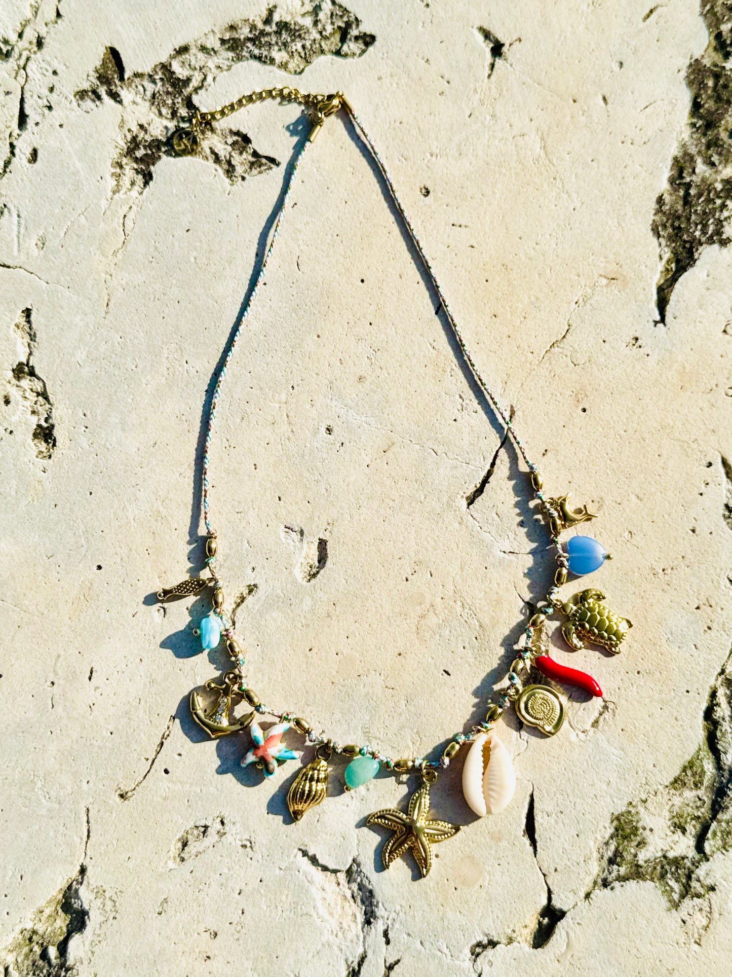 PORTOFINO NECKLACE-AZURE