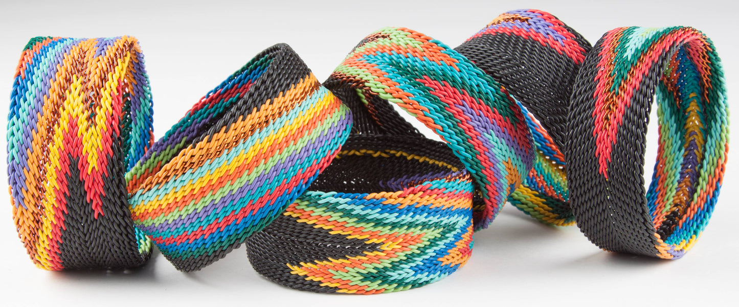 Telephone Wire Bangle: African Spirit