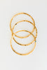 MARIA BANGLE SET OF 3-CIRCLE-MADE TO ORDER