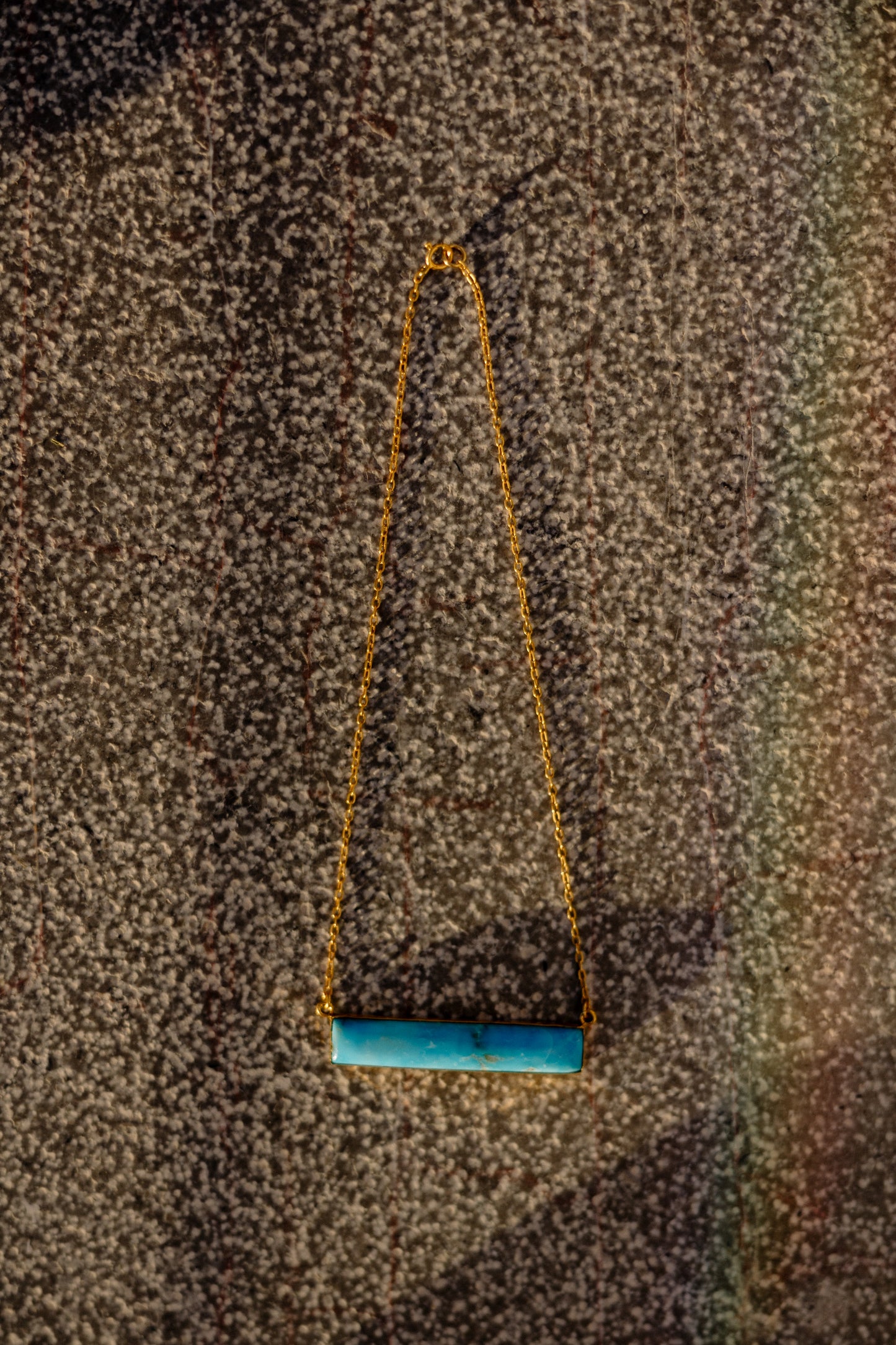 MOD RECTANGLE BAR NECKLACE