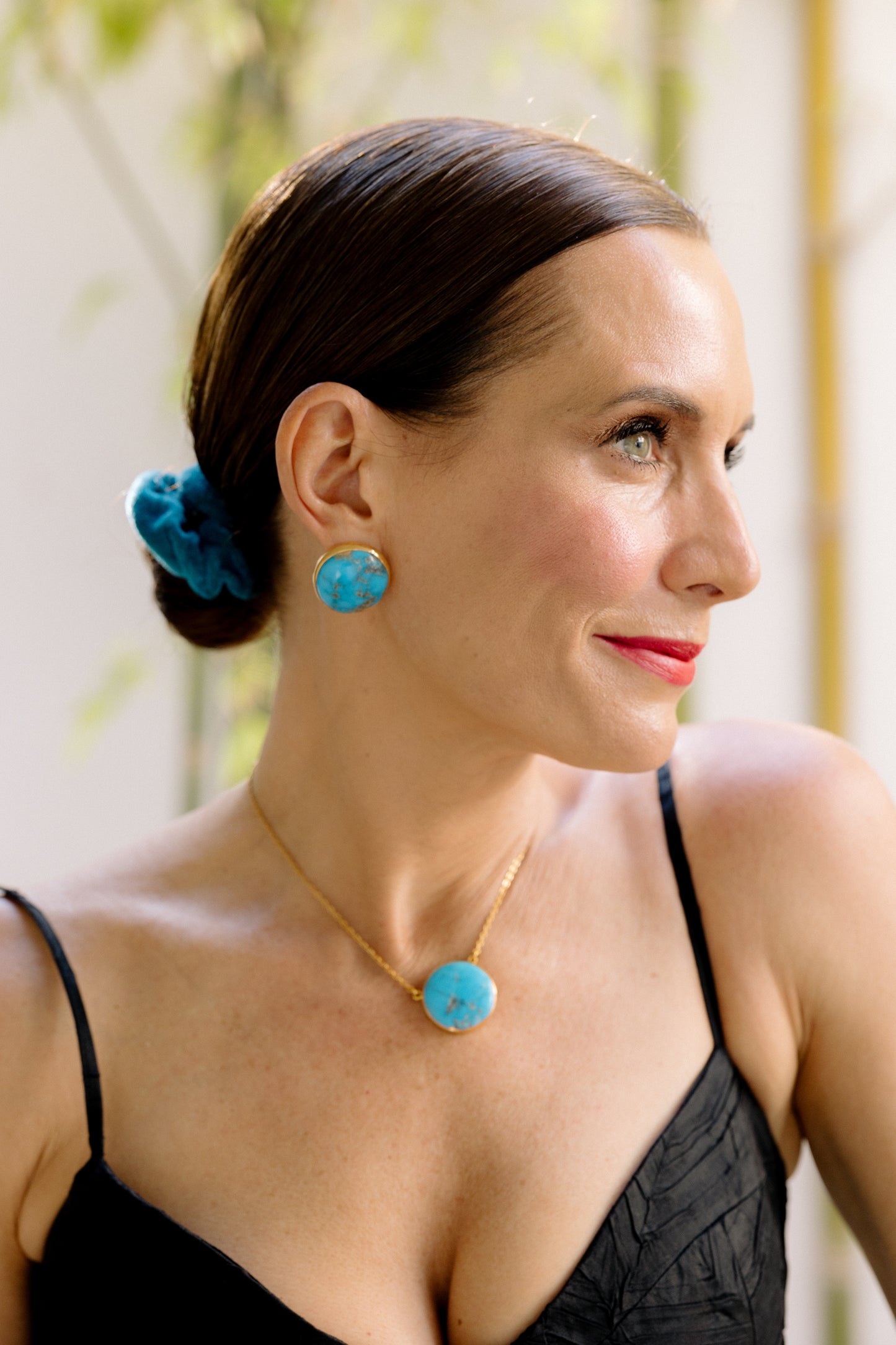 MOD CIRCLE STUD-MADE TO ORDER